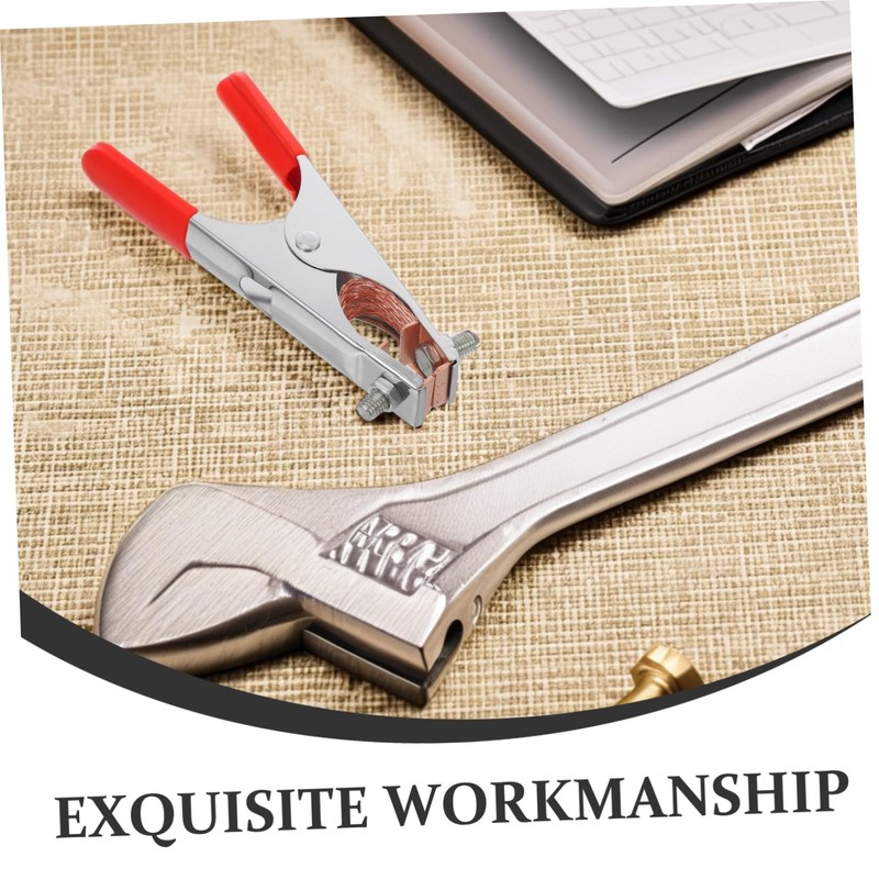Operitacx Welding Grounding Clamp Heavy Duty Manual Welder Ground Clip
