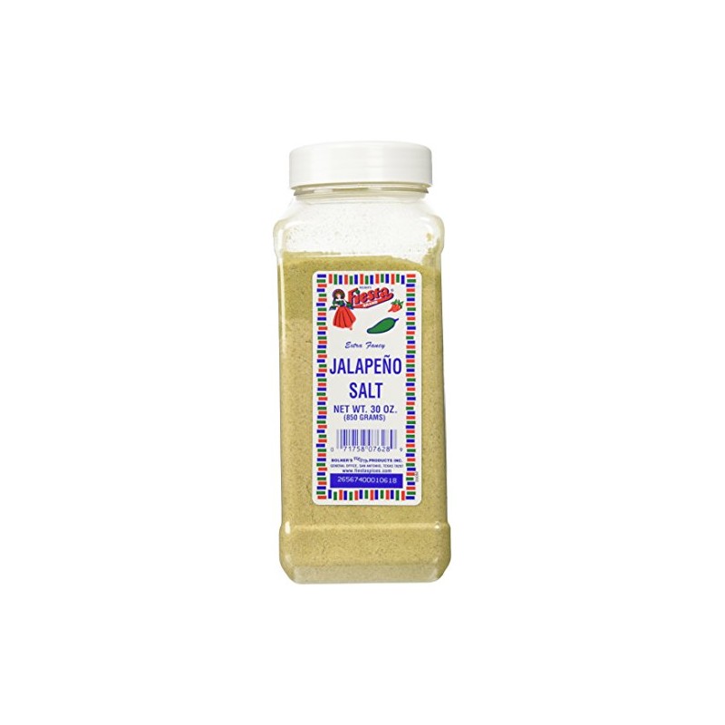 Bolner's Fiesta Extra Fancy Jalapeno Salt, 30 Oz.