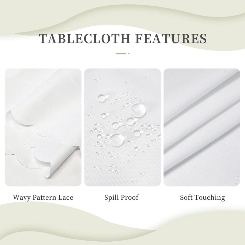 XIOURERY Baseball Table Cloths Decorative for Dining Room, Ball Washable