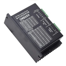 2.4A-7.2A DC24-110V/AC18-80V Controlador CNC de controlador de motor paso a paso, Controlador de motor paso a paso NEMA23 NEMA34 DM860H Motor paso a paso de dos fases para CNC