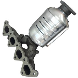 JT Exhaust Catalytic Converter Compatible with 2004-2012 Hyundai Elantra, 2007-2008 Tiburon, 2010-2011 Kia Soul, 2004-2009 Kia Spectra 2.0L (EPA Compliant)