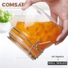 ComSaf ComSaf Airtight Glass Canister Set of 6 with Lids