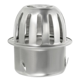 PATIKIL Dome Gutter Guard Filter, 304 Stainless Steel Downspout Strainer, Anti-Blocking Outdoor Gutter Cleaning Tool for Stops Leaves Debris, Fits 2.8-3 Inch