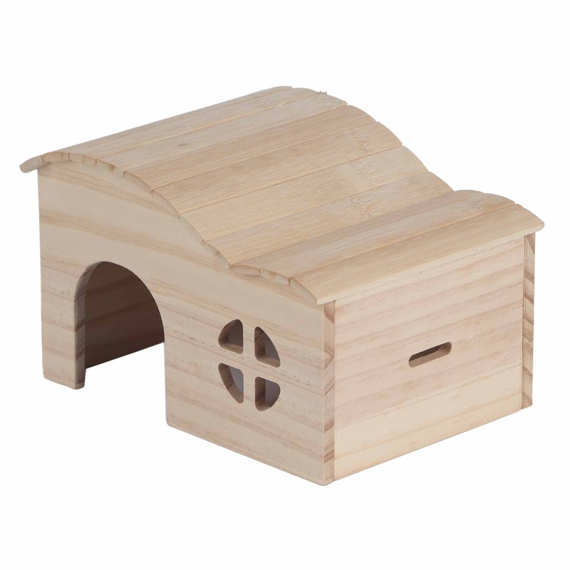 Wooden Hamster House Bite Resistant Large Space Bottomless Small Pet