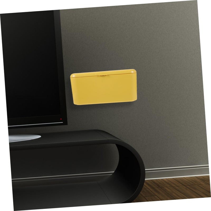 TEHAUX 1pc Cable Storage Box Capacity Wall Wire Organizer Cover