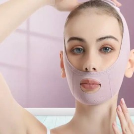 Brandless 밴드 입벌림방지 안면윤곽 수면 이중턱 턱벌어짐 턱살 Band for Preventing Mouth Opening, Facial Contouring, Sleep, Double Chin, Jaw Dislocation, Jaw Fat