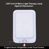 Phototherapy Lamp LED Brightness Color Temperature Adjustable Relieve Depression Timing
