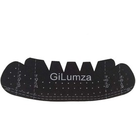 (actualización) 4 unidades de gorras de béisbol negras con tiras de corona flexible y de larga duración para gorras ajustadas, gorras deportivas y más, paquete de 4 unidades