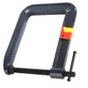 Heavy Duty Deep Throat U-Clamp, Steel Deep Reach C-Clamp Jaw