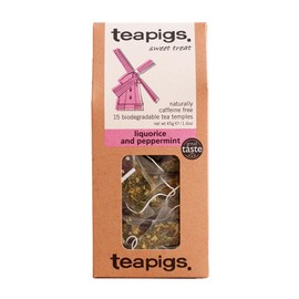 Teapigs Liquorice and Peppermint Tea Bags Made With Whole Leaves (2 Packs of 15)
