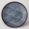 Mino W30004 Seigai Wave - Edo Komon - Serving Plate