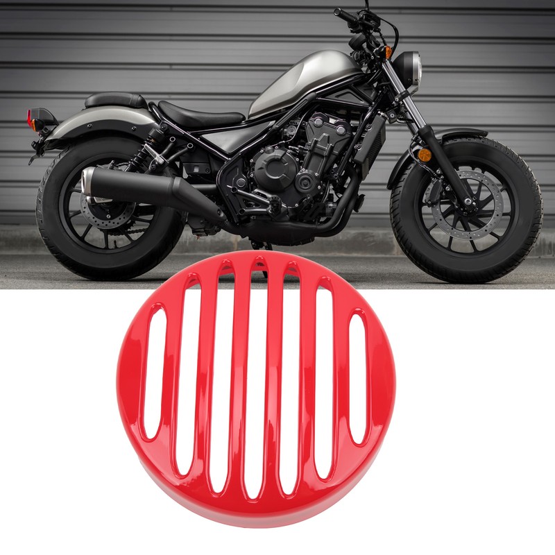 Headlight Grille Cover Motorcycle Head Lamp Guard Replacement for Rebel