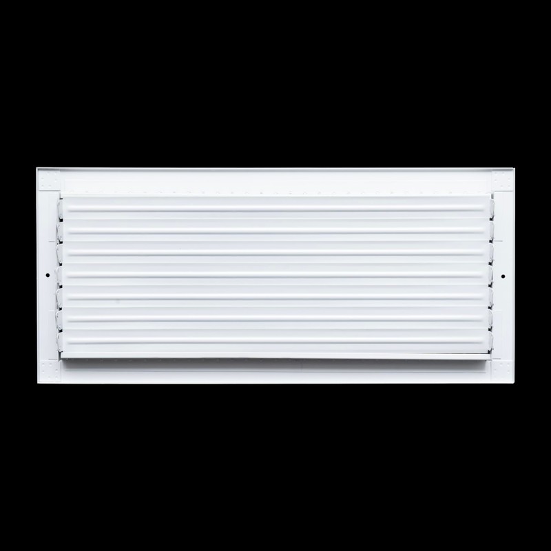 Fits 20x8 Duct Opening Steel Adjustable Air Supply Grille by