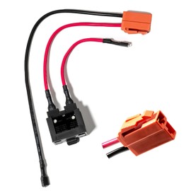 12 v Battery Wire Harness Connector Compatible with Power Wheels Kid Trax Kids Jeep for Replaceable 15A Fuse 12 Volt Ride on Toy Parts