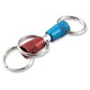 Lucky Line 3-Way Pull Apart Keychain, Blue and Red, 1 Pack (71701)