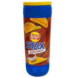 Lays Lay's Stax Mesquite Barbecue Potato Crisps 5.5 oz Lays