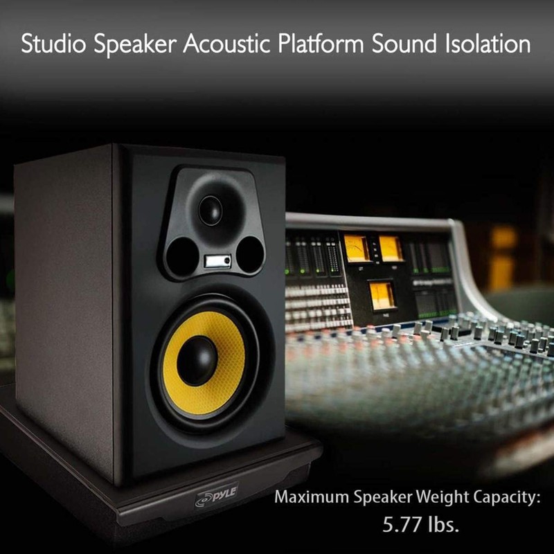 Pyle Speaker Isolation Pads - 10.4 x 13 x 2.8