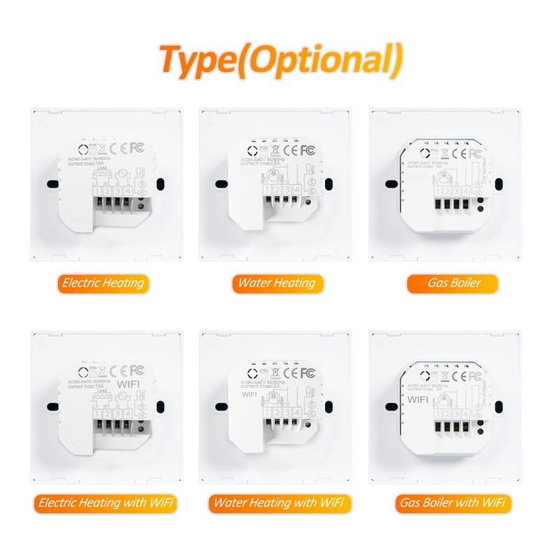 HY610-WIFI Smart Heating Thermostat Digital Temperature Controller Mobile Phone APP