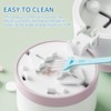 DJAPWPX-4 Functions Pill Cutter with Stainless Steel Blade, Portable Pill