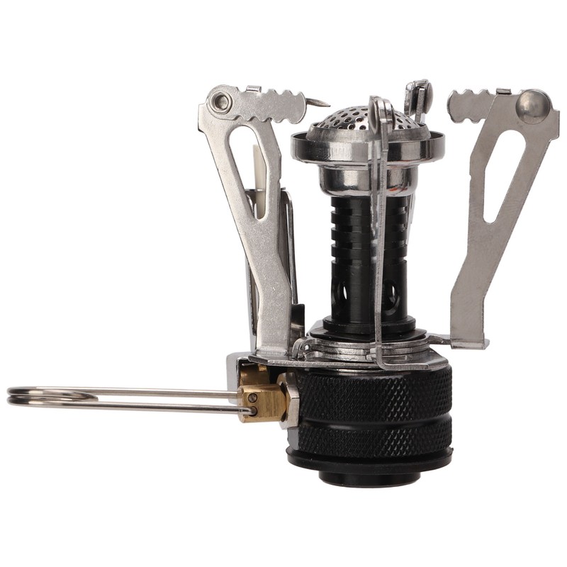 Mini Gas Stove Folding Piezoelectric Ignition Stable Support Portable Camping