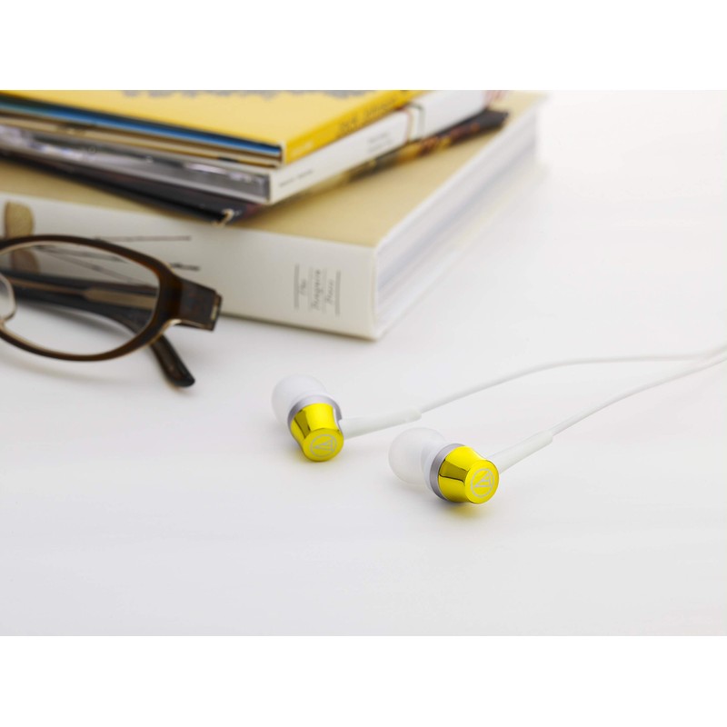 オーディオテクニカ ATH-CKR30 YL イヤホン 有線 カナル型 SoundReality イエロー