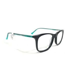 GUESS GU9164 001 Kids Eyeglasses Frames Black Green Square Full Rim 47-16-130