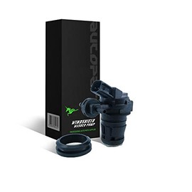 tostmolt 1pc New 12V Windshield Washer Fluid Pump Motor w/Rubber Grommet Compatible With CRV (US Built) Odyssey MPV HRV Fit Accord Crosstour CRZ MDX RDX NX Highlander RAV4 CX9 CX5 5 3 Sport Hatchback