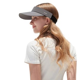 Clape Sun Visor Cap Foldable Sports Visor Breathable Empty Top Sun Hat UV Protection Golf Tennis Hat for Men Women
