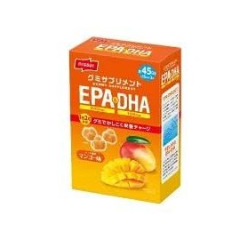 コストコ ニッスイ グミサプリ EPA&DHA 45日分（360g) マンゴー味 1箱 お徳用 サプリ 健康 生活