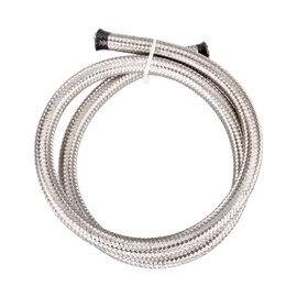 Universal AN-6 AN6 AN06#308 Stainless Steel Braided Fuel Line Oil Gas Hose each 1 Meter/3.3 Ft Long From Madlife Garage
