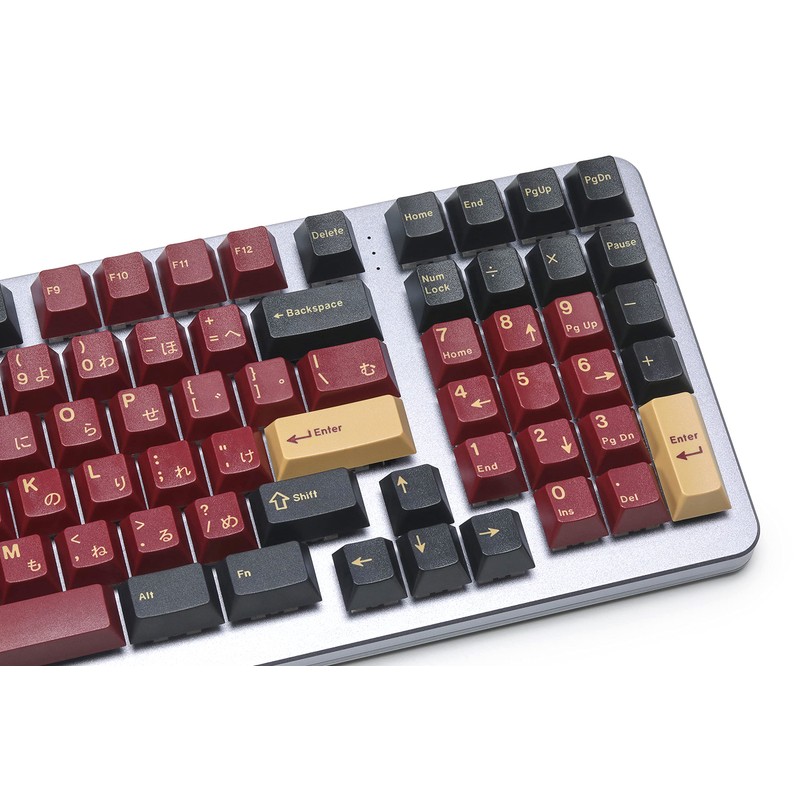 DROP + Redsuns GMK Red Samurai Keycap Set for Full-Size