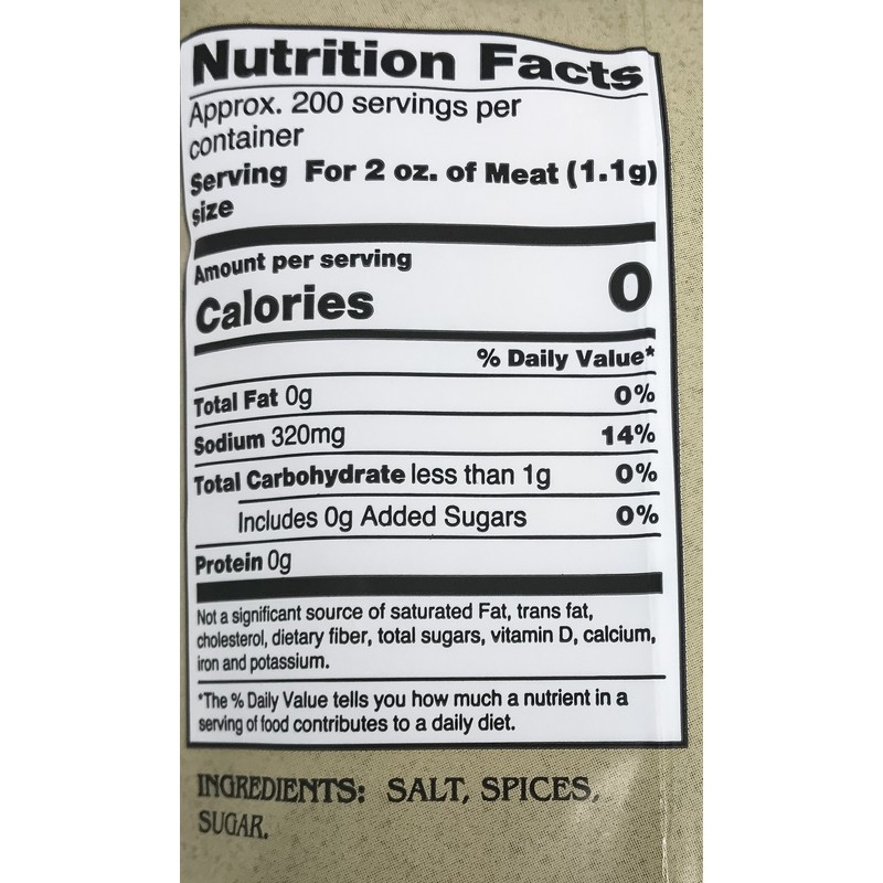 A.C. Legg #10 Pork Sausage Seasoning, 8 oz - 2