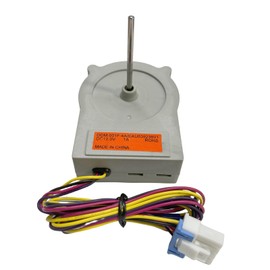 EAU63923601 Refrigerator Condenser Fan Motor/Ice Maker Blower Double Door Fan DC Motor Fit Compatible with LG Haier Refrigerator,ODM-001F-4/EAU63923601,DC12.0V 1A (4Wire 4-Pin)