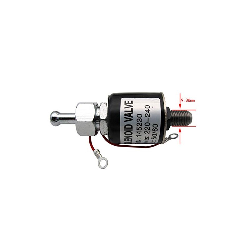 CKPSMS Brand - 1PCS 220V Solenoid Valve Fit for Silver