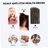 TOVINANNA Sets Hair Brush Scalp Scrubber Anti-itch Hair Combs Portable