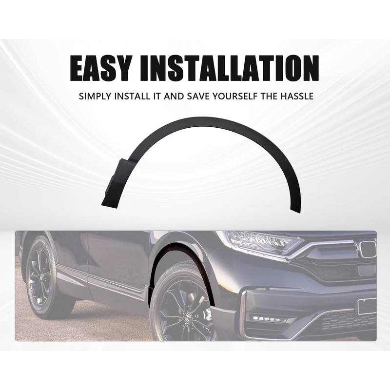 YLT AUTO Front Right Side Fender Flare Trim Molding Fit