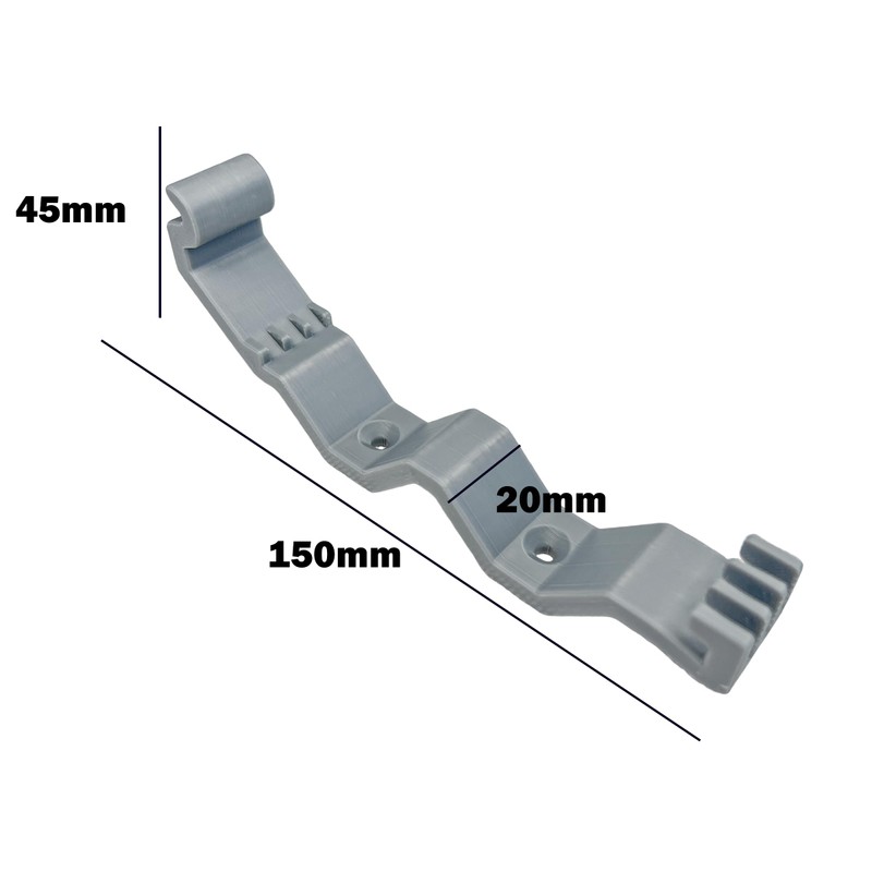 Decoralin Wall Mount Compatible with Fritz!Box 7590, 7590 AX, 5590,