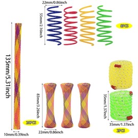 KtbeYTi 30 Stück Katze Frühling Spielzeug, Buntes kreatives Katzenspielzeug Set, Katze Spielzeug für Haustiere Interaktives Fit Halten, 3 Stile