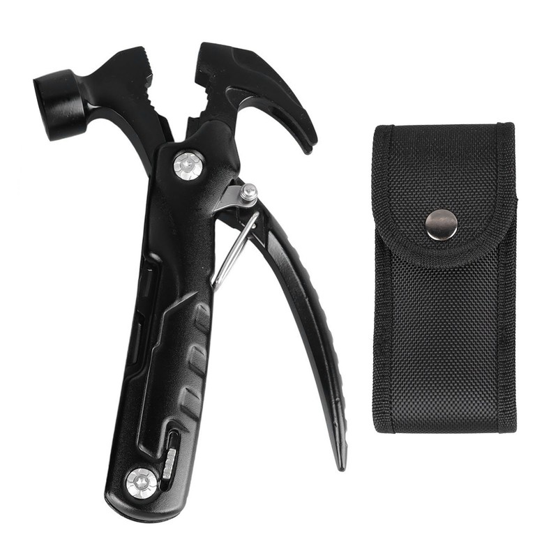 Multifunctional Hammer Portable High Carbon Steel Multitool Hammer for Car