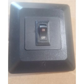 Sigma 1 GANG ON OFF 12 VOLT BLACK LIGHT SWITCH RV MARINE