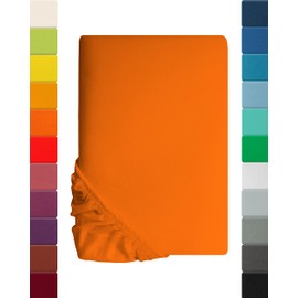 Lavea Jersey Fitted Sheet, Maya Series, 100% Cotton, High-Quality Workmanship, Elasticated and Oeko Tex 100 certified