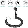 Protective contact extension, spiral extension stretches from 0.76 m