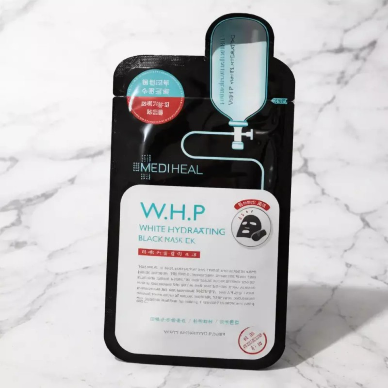 Mediheal 메디힐 WHP 미백수분 블랙 마스크 10매 Mediheal WHP Whitening
