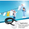 Xrten Pack of 2 Clothesline, Flexible Camping Outdoor Washing Line