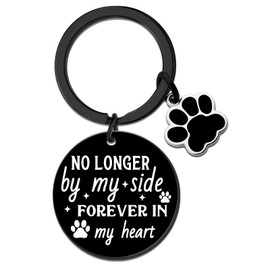 Celaqiu Pet Memorial Gifts for Loss of Dog Cat Pet Memorial Keychain Sympathy Gifts for Dog Passing Away Gift Remembrance Gift for Pets Lovers Friends