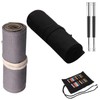 SEPWGUMD Premium Quality Pencil Case - Brush Bag and Rolling