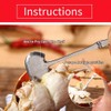8-Piece Seafood Tool Set, Lobster Crab Cracker Tools, Stainless Steel