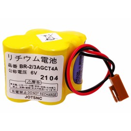 DCYNXC 12-Pieces BR-2/3AGCT4A 6V 4400MAH PLC Lithium Battery Compatible with FANUC A98L-0031-0025 Backup System