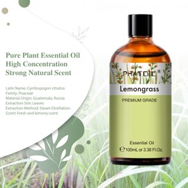 PHATOIL Aroma Oil Lemongrass Essential Oil 100ml Lemongrass Essential Oil Gift