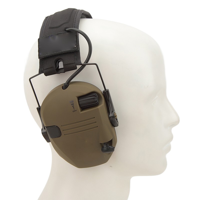 Noise Reduction Earmuffs Soft Padding Foldable Ear Protection Earmuff for